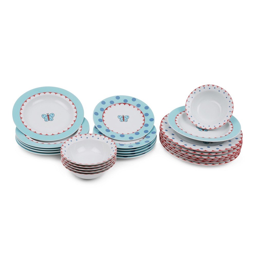 24dílná sada porcelánového nádobí Kutahya Butterfly v:1107828