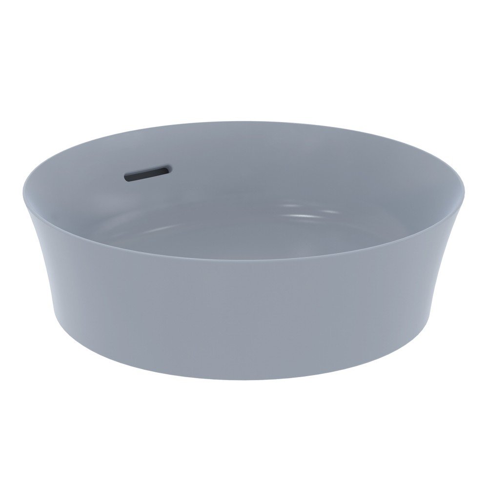 Světle modré keramické kulaté umyvadlo ø 40 cm Ipalyss – Ideal Standard v:1647996 Světle modré keramické kulaté umyvadlo ø 40 cm Ipalyss – Ideal Standard v:1647996