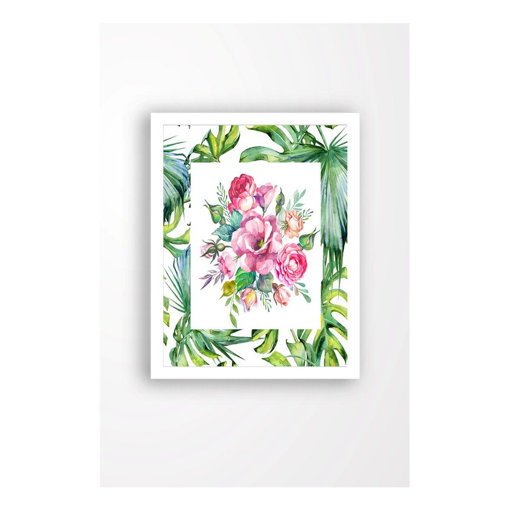 Nástěnný obraz na plátně v bílém rámu Tablo Center Gardenia, 29 x 24 cm v:1290408