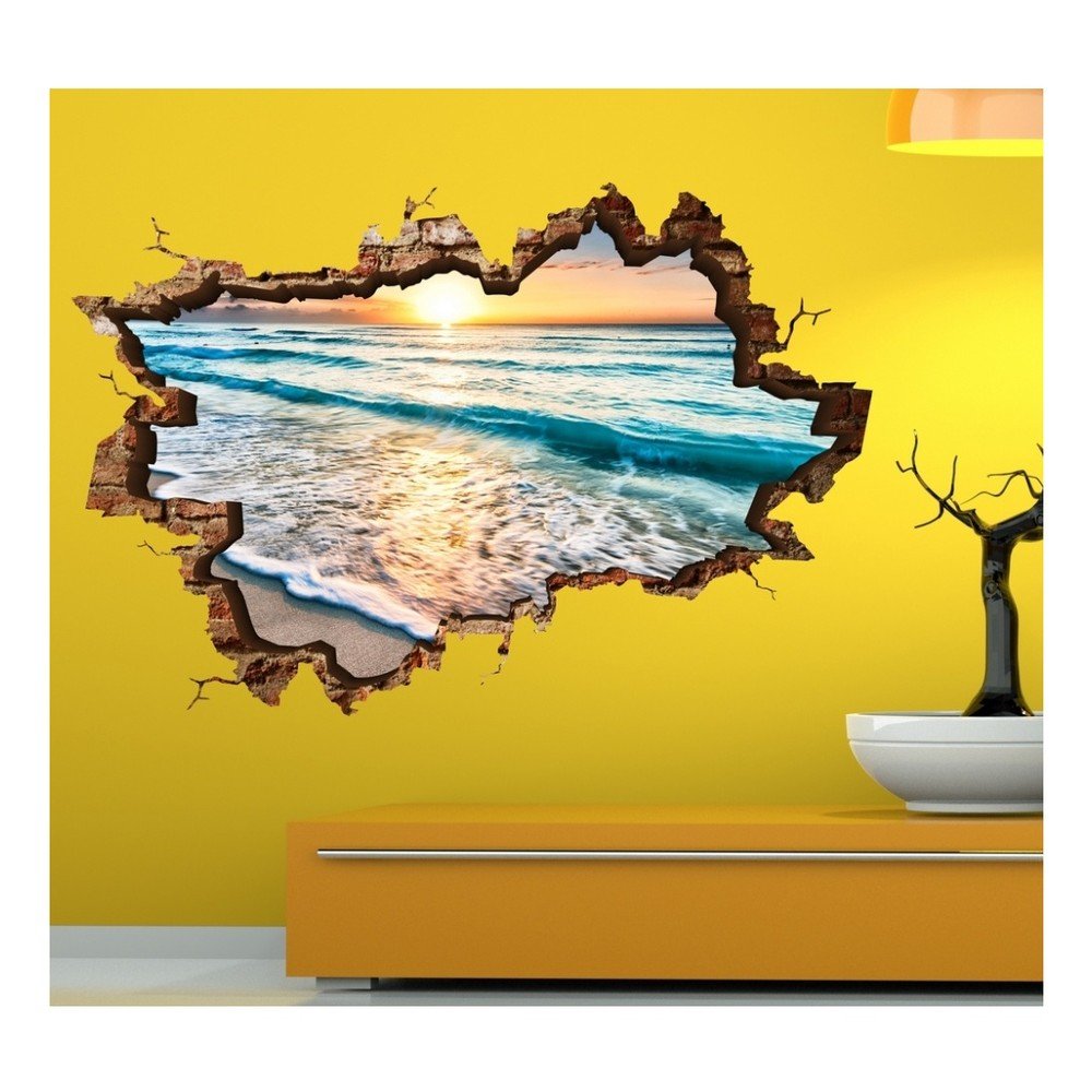 Nástěnná samolepka 3D Art Lien, 70 x 45 cm v:1180524