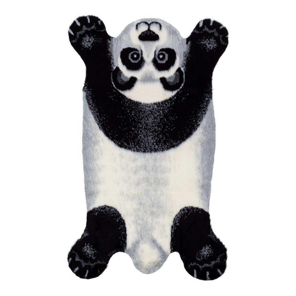 Bílo-černý dětský koberec 110×70 cm Kids Buddy v:1515322 Bílo-černý dětský koberec 110×70 cm Kids Buddy v:1515322