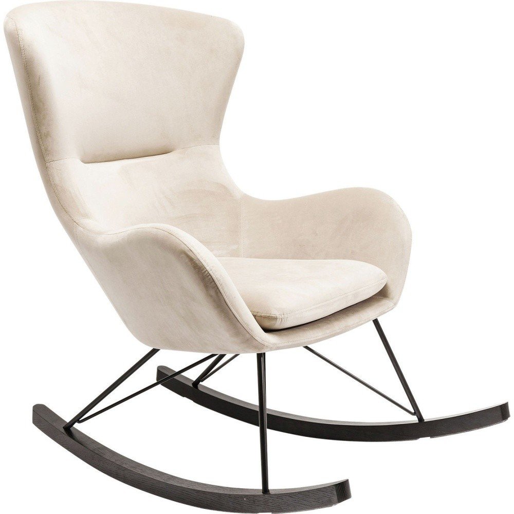 Bílé houpací křeslo ušák Kare Design Oslo v:922188 Bílé houpací křeslo ušák Kare Design Oslo v:922188