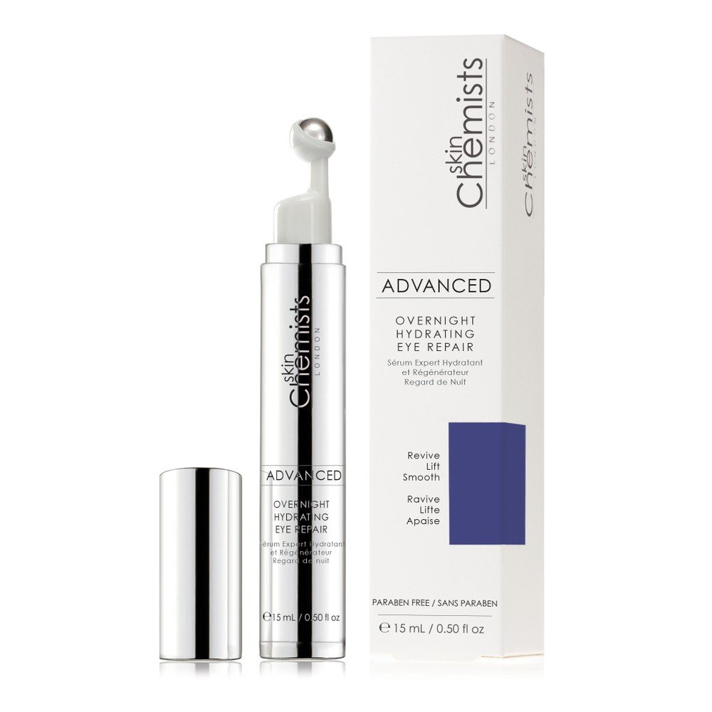 Hydratační péče přes noc proti vráskám okolo očí Skin Chemists, 15 ml v:871258