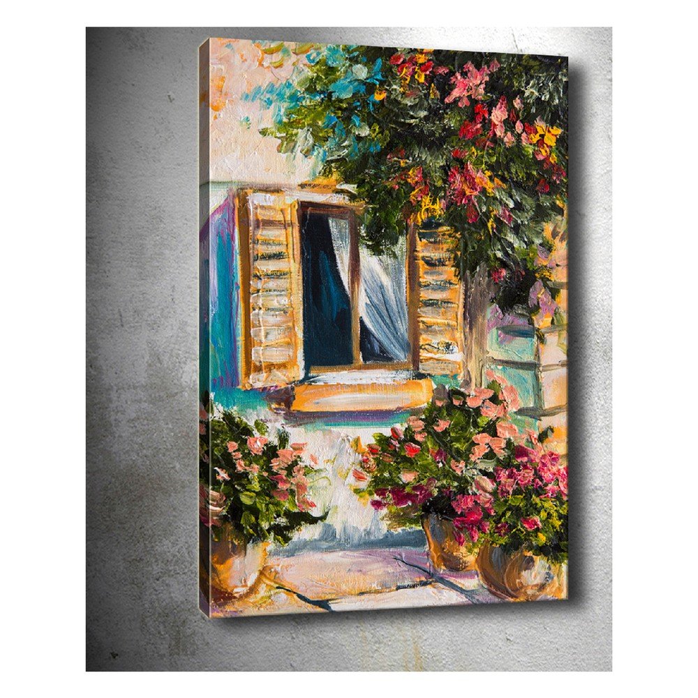 Obraz Tablo Center Flowers Pots, 50 x 70 cm v:1240832