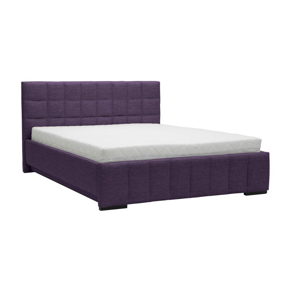 Fialová dvoulůžková postel Mazzini Beds Dream, 160 x 200 cm v:932174