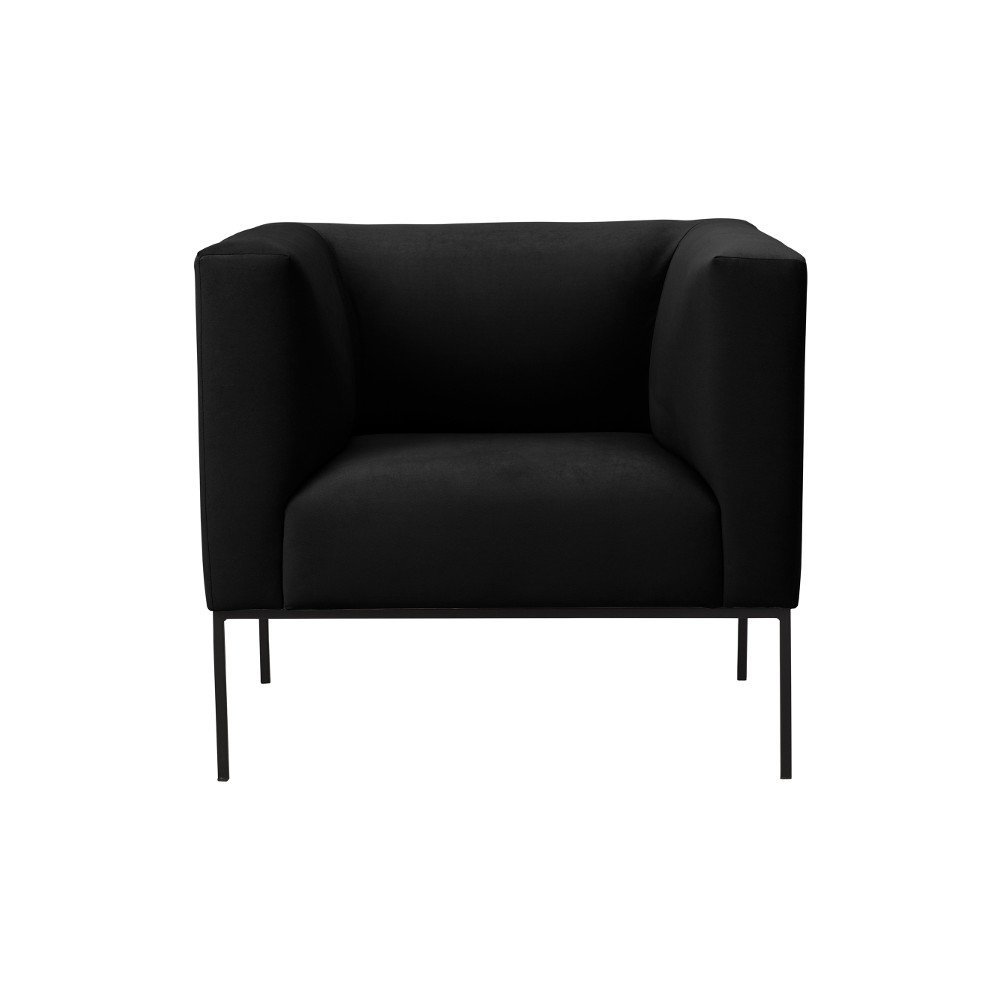 Černé křeslo Windsor & Co Sofas Neptune v:1070046