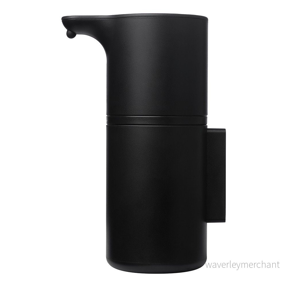 Černý nástěnný bezdotykový plastový dávkovač mýdla 260 ml Fineo – Blomus v:1466026