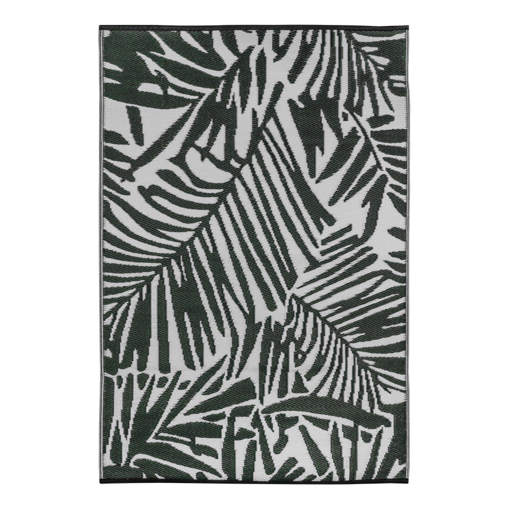 Zeleno-bílý venkovní koberec Green Decore Fern, 120 x 180 cm v:1414461