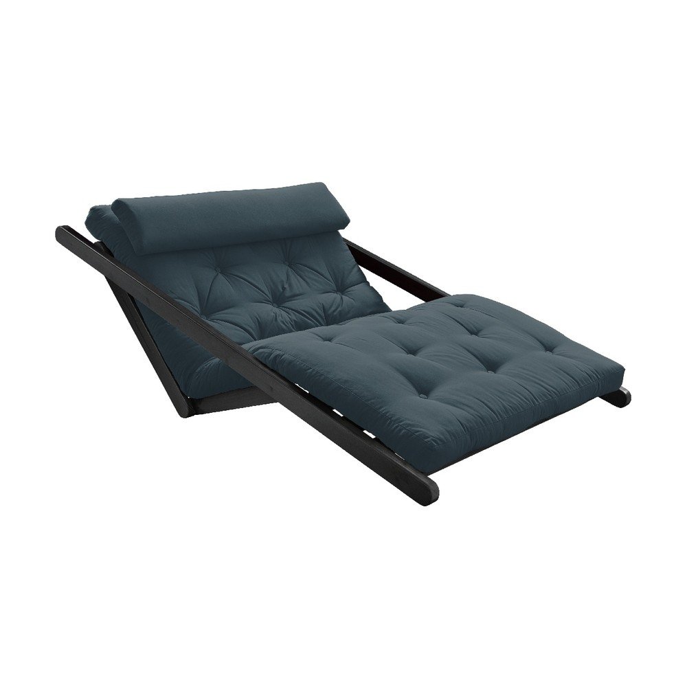 Dvoumístná variabilní lenoška Karup Design Figo Black/Petroleum v:1225990