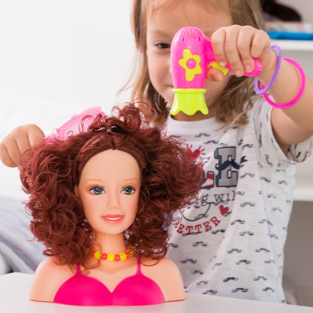 Dětská česací pana s doplňky InnovaGoods Doll For Hairstyling v:1233644