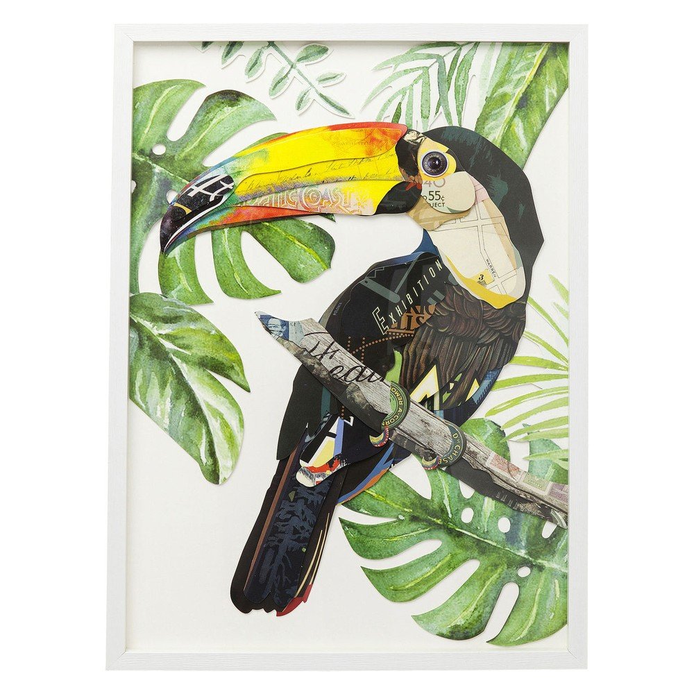 Obraz Kare Design Paradise Single Bird, 70 x 50 cm v:1318798