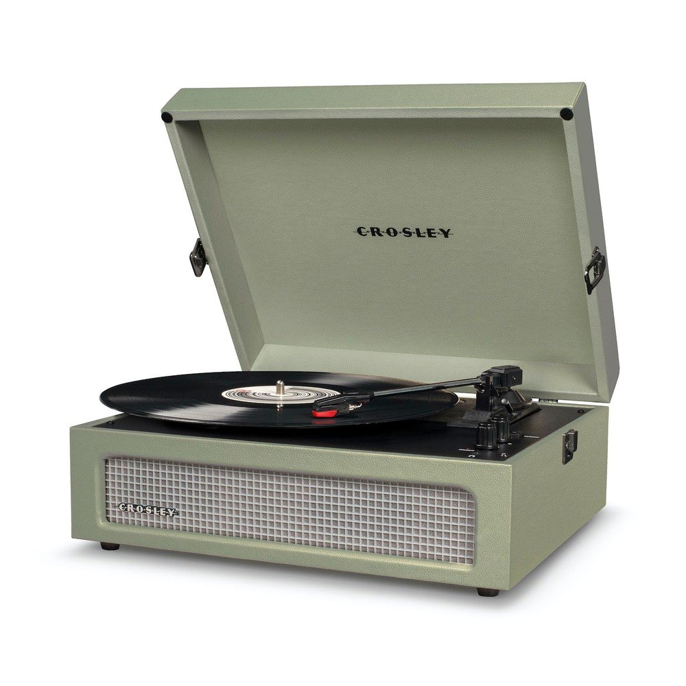 Zelený gramofon Crosley Voyager Sage v:1388911