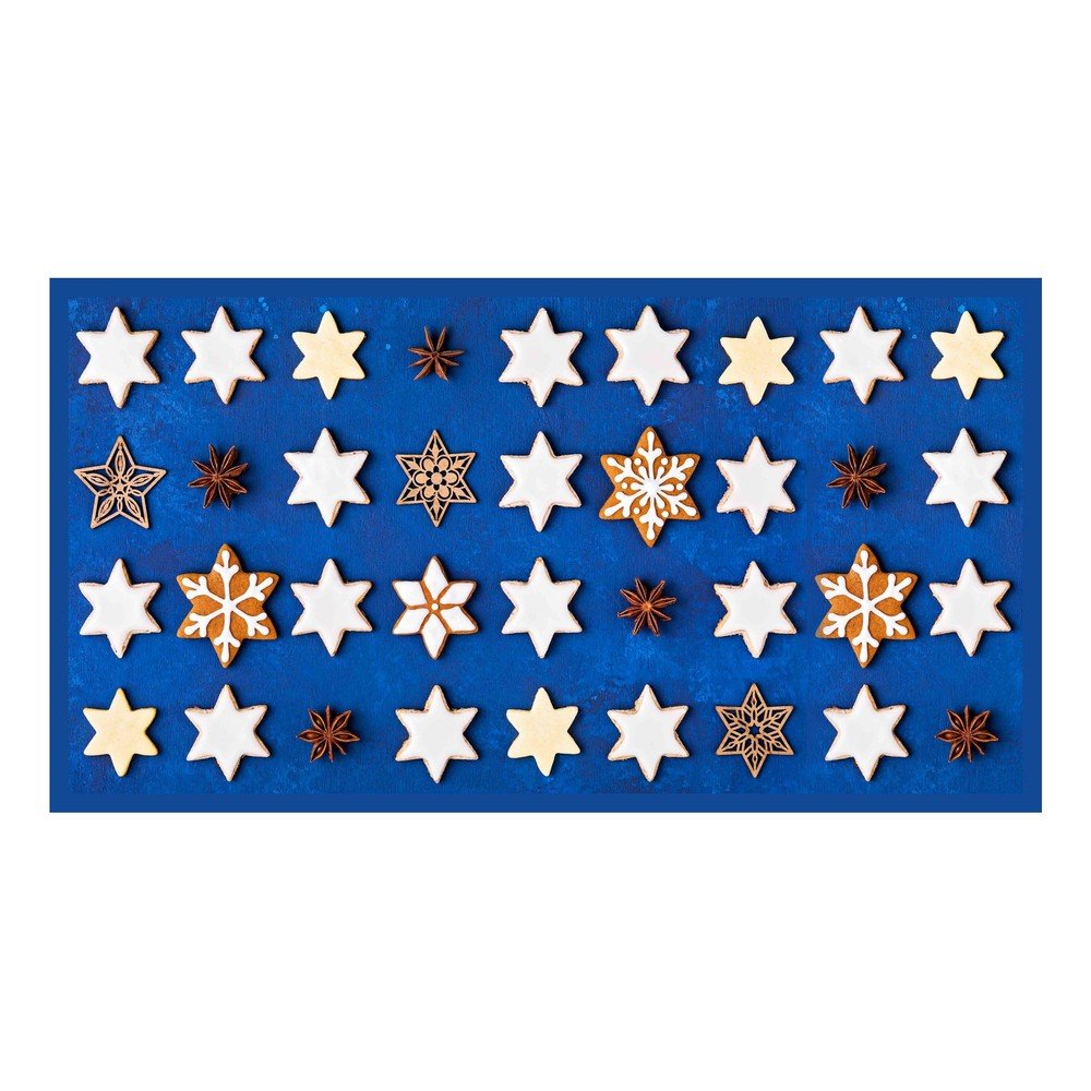 Kuchyňský běhoun Crido Consulting Blue Christmas, délka 100 cm v:1139668