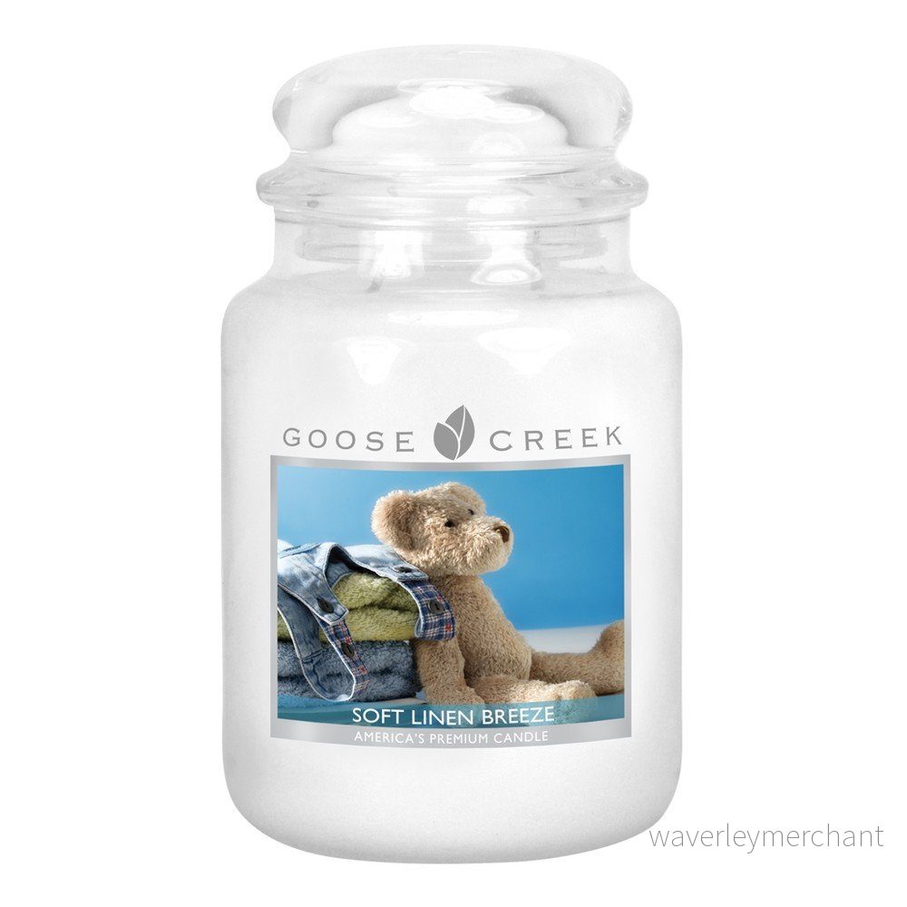 Vonná svíčka ve skleněné dóze Goose Creek Čisté prádlo, 150 hodin hoření v:945596