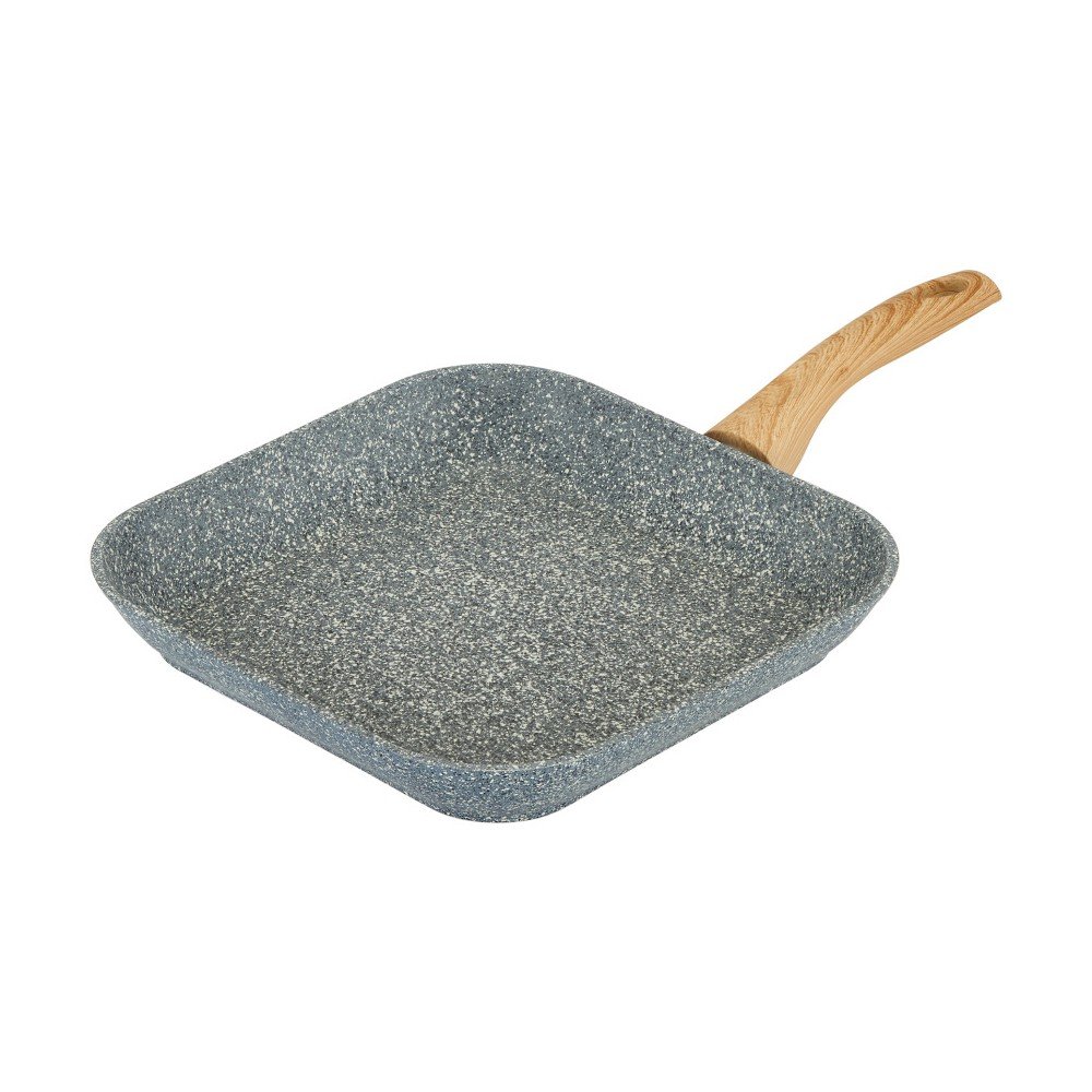Grilovací pánev s rukojetí s imitací dřeva Bisetti Pierre Gourmet, 28 x 28 cm v:1047764