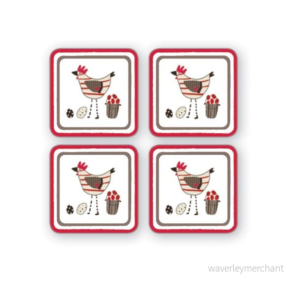 Sada 4 podtácků Cooksmart England Chicken v:711192