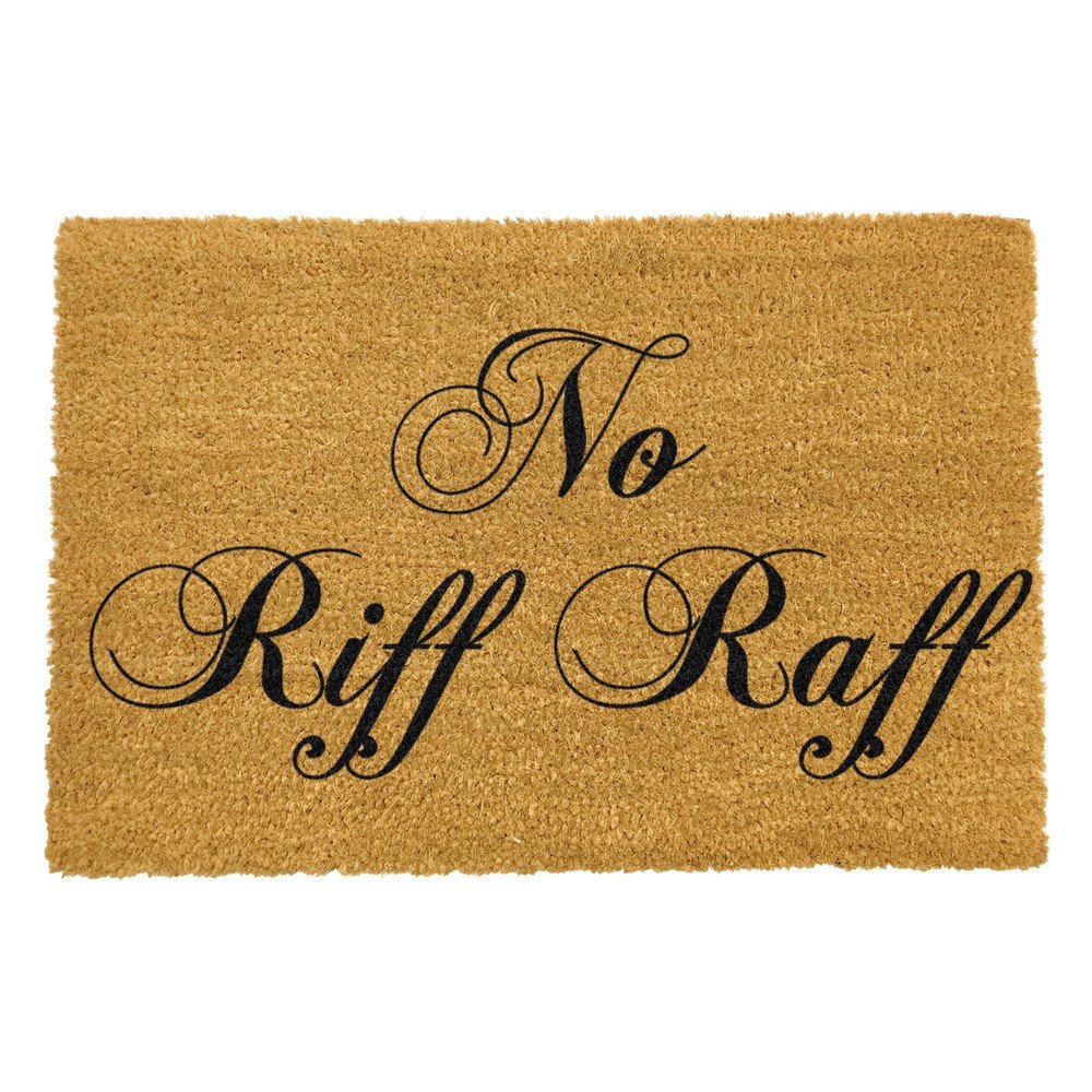 Rohožka Artsy Doormats No Riff Raff, 40 x 60 cm v:1235852