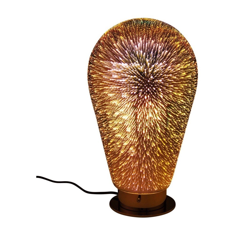 Jantarově hnědá stolní lampa Kare Design Firework v:1092726