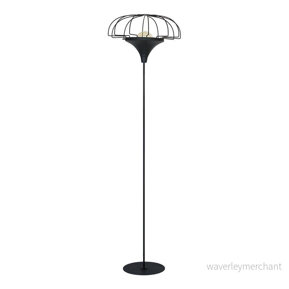 Černá volně stojící lampa Glimte Danton II Big v:1199398