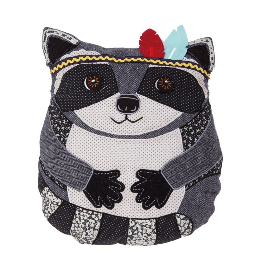Polštářek Sass & Belle Arnie Raccoon v:778956