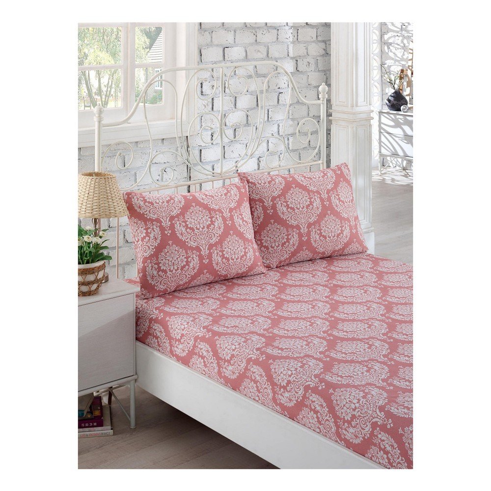 Set elastického prostěradla a 2 povlaků na polštáře Ugo, 160 x 200 cm v:1117568