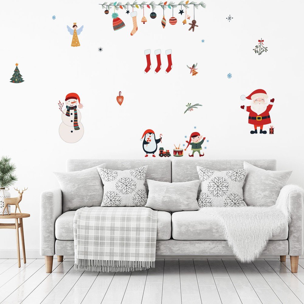 Vánoční samolepka Ambiance Christmas Elements v:1139590