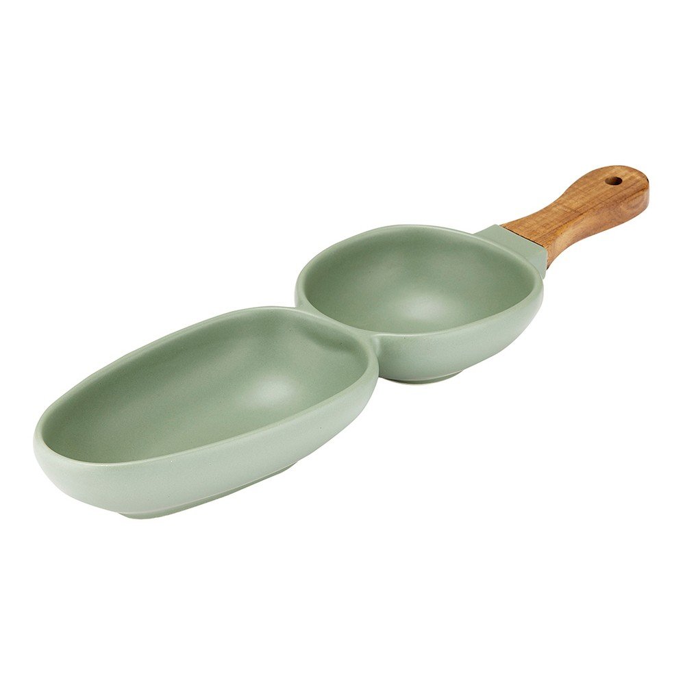 Zelená porcelánová servírovací miska Ladelle Essentials v:1393911