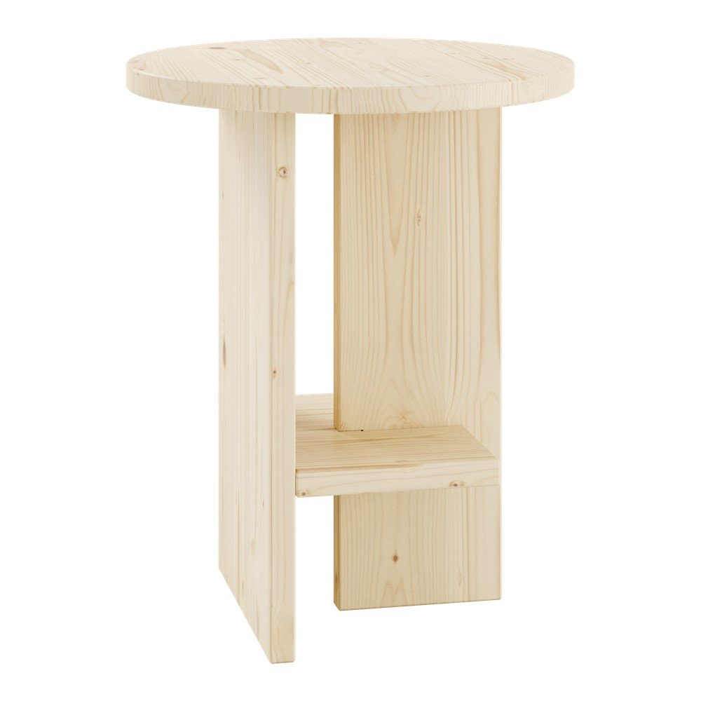 Kulatý konferenční stolek v přírodní barvě Rondure – Karup Design v:1535132