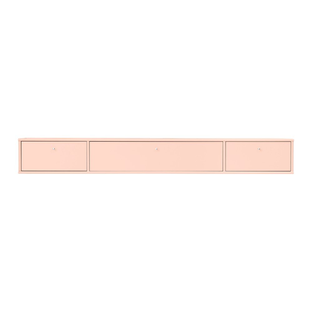 Světle růžový TV stolek 176x22x32,5 cm Mistral – Hammel Furniture v:1821178