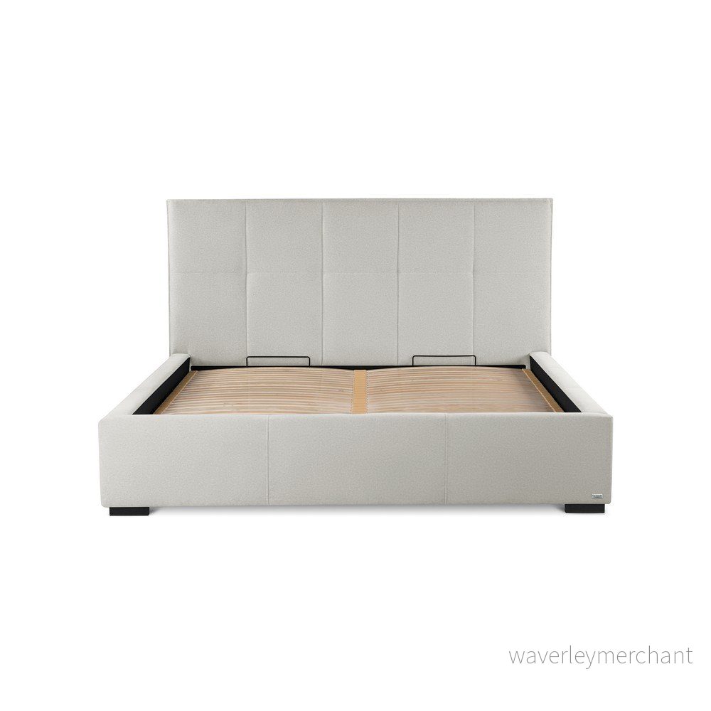 Krémově bílá dvoulůžková postel s úložným prostorem Guy Laroche Home Allure, 160 x 200 cm v:1234018