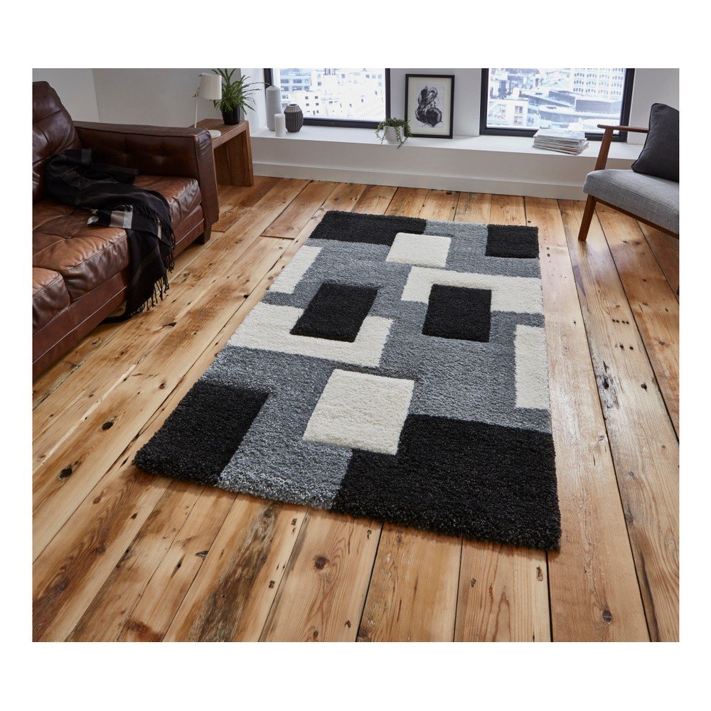 Šedý koberec Think Rugs Fashion, 80 x 150 cm v:771588