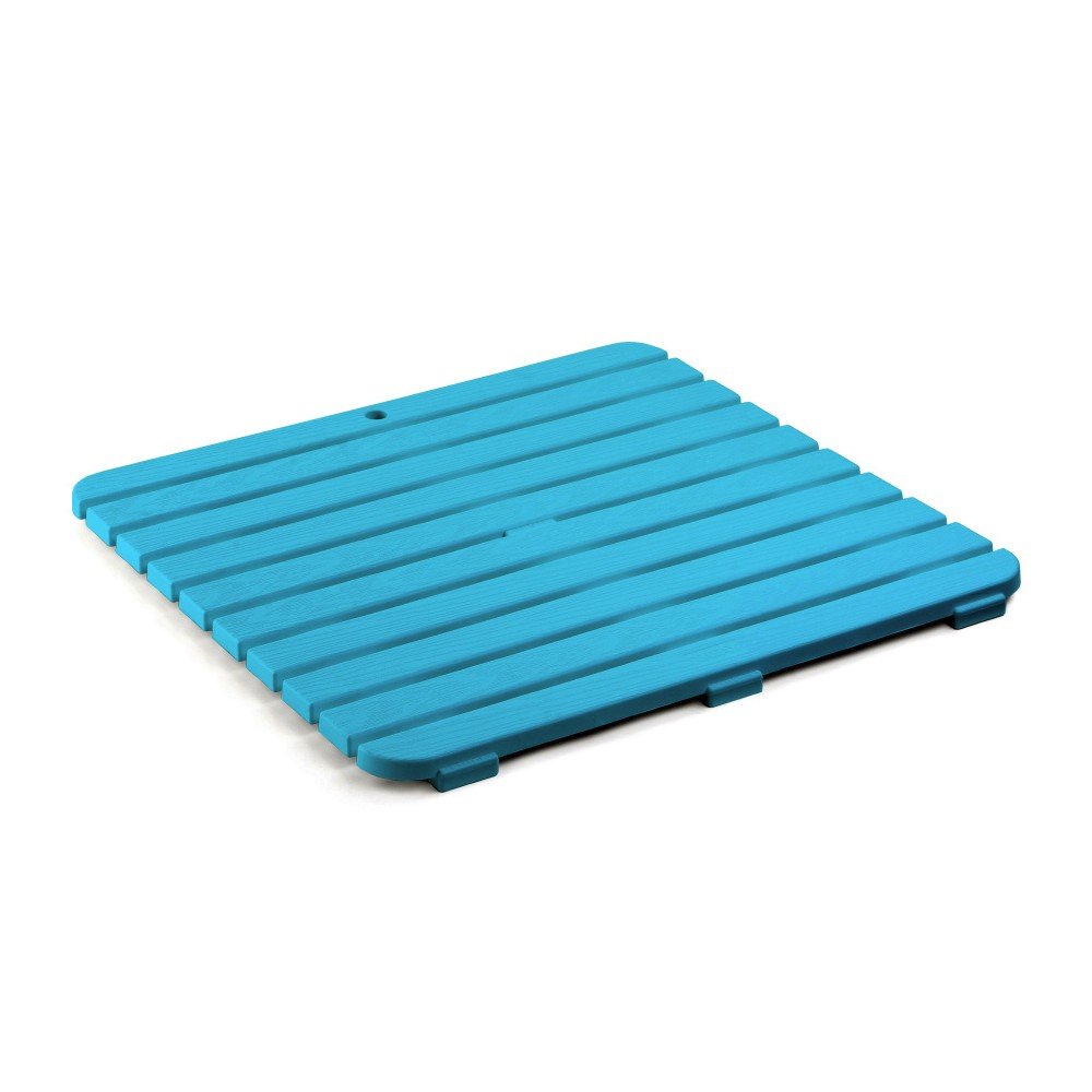 Modrá podložka do sprchy Ta-Tay Shower Platform, 55 x 55 cm v:1123372