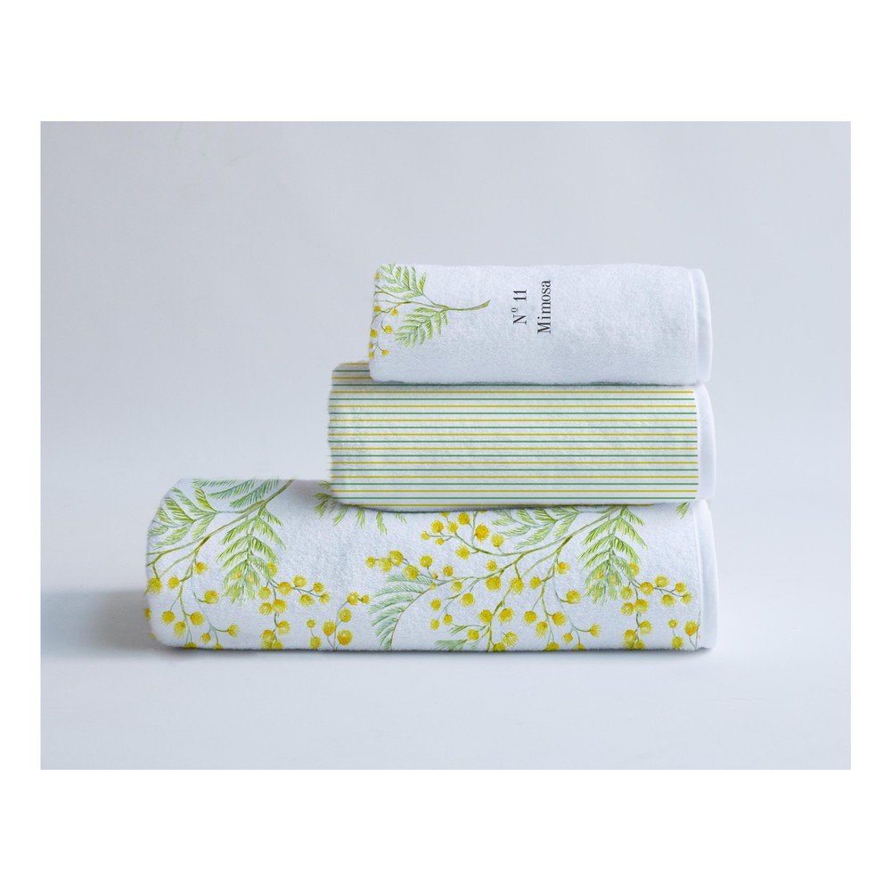 Sada 3 ručníků Linen Couture Toalla Mimosa v:1312854