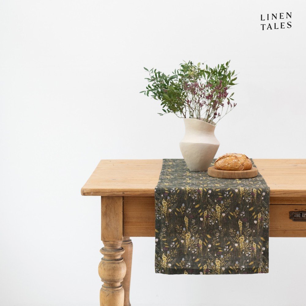 Lněný běhoun na stůl 40x200 cm Woodland – Linen Tales v:1805994