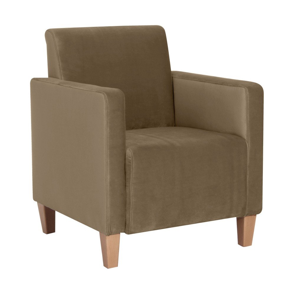 Světle hnědé křeslo Max Winzer Milla Velvet v:908664