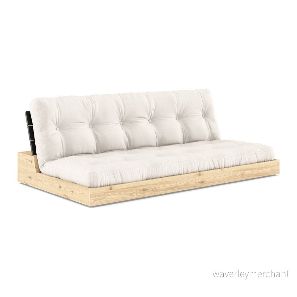 Krémová rozkládací pohovka 196 cm Base – Karup Design v:1628946