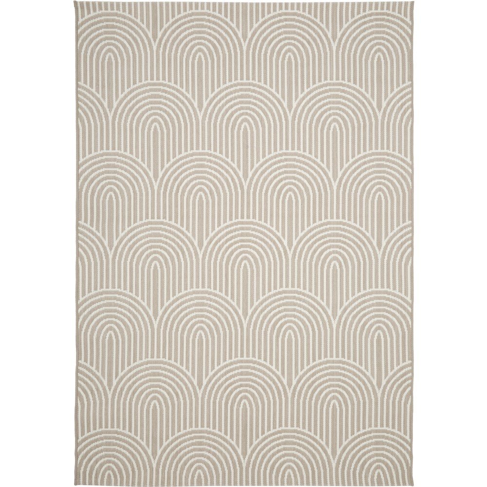 Světle béžový venkovní koberec Westwing Collection Arches, 120 x 170 cm v:1446138