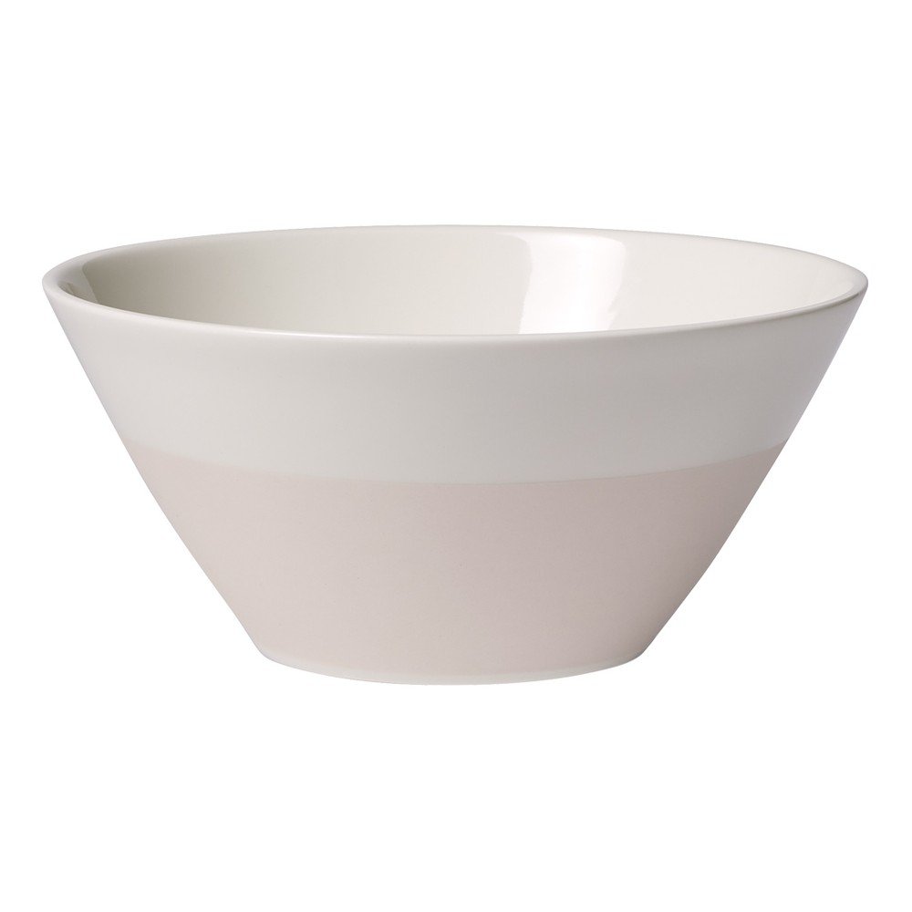 Bílo-růžová porcelánová miska Villeroy & Boch Caffé Club, 0,75 l v:1327508