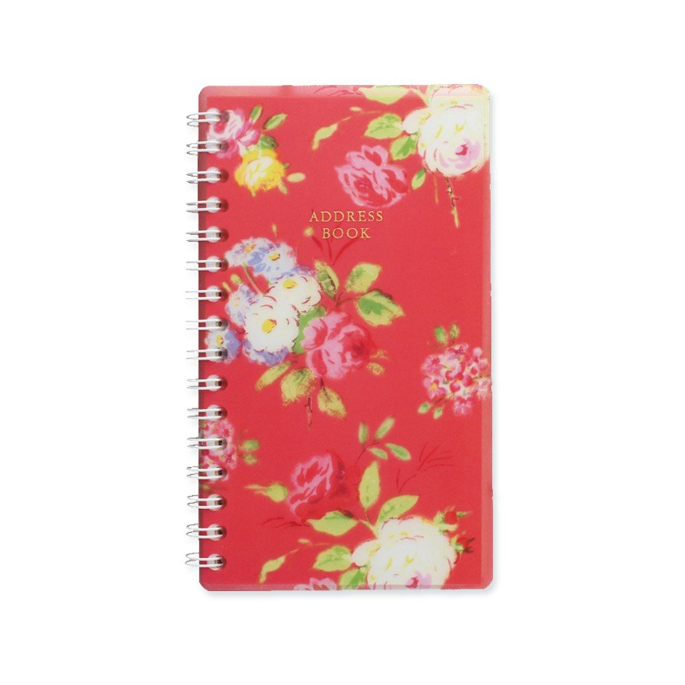 Červený adresář GO Stationery Christine Roses v:1018352