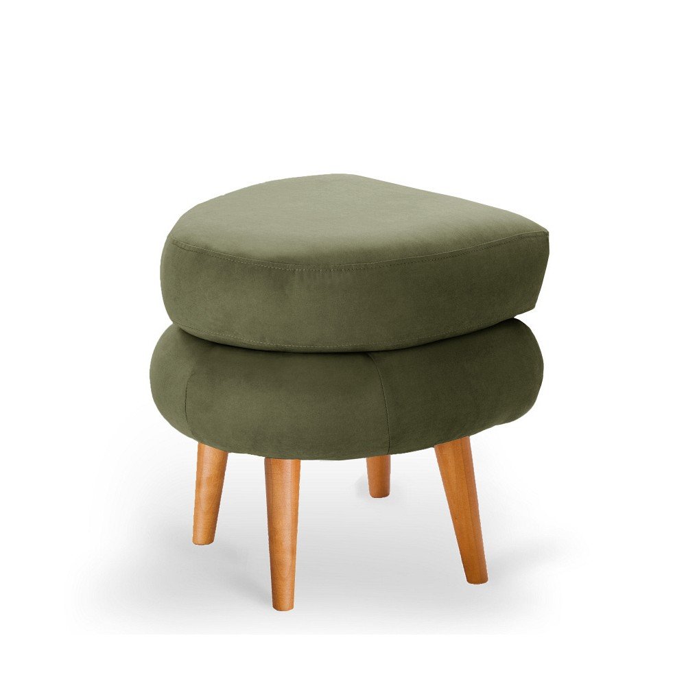 Zelená taburetka Scandi by Stella Cadente Maison Supernova v:1068700
