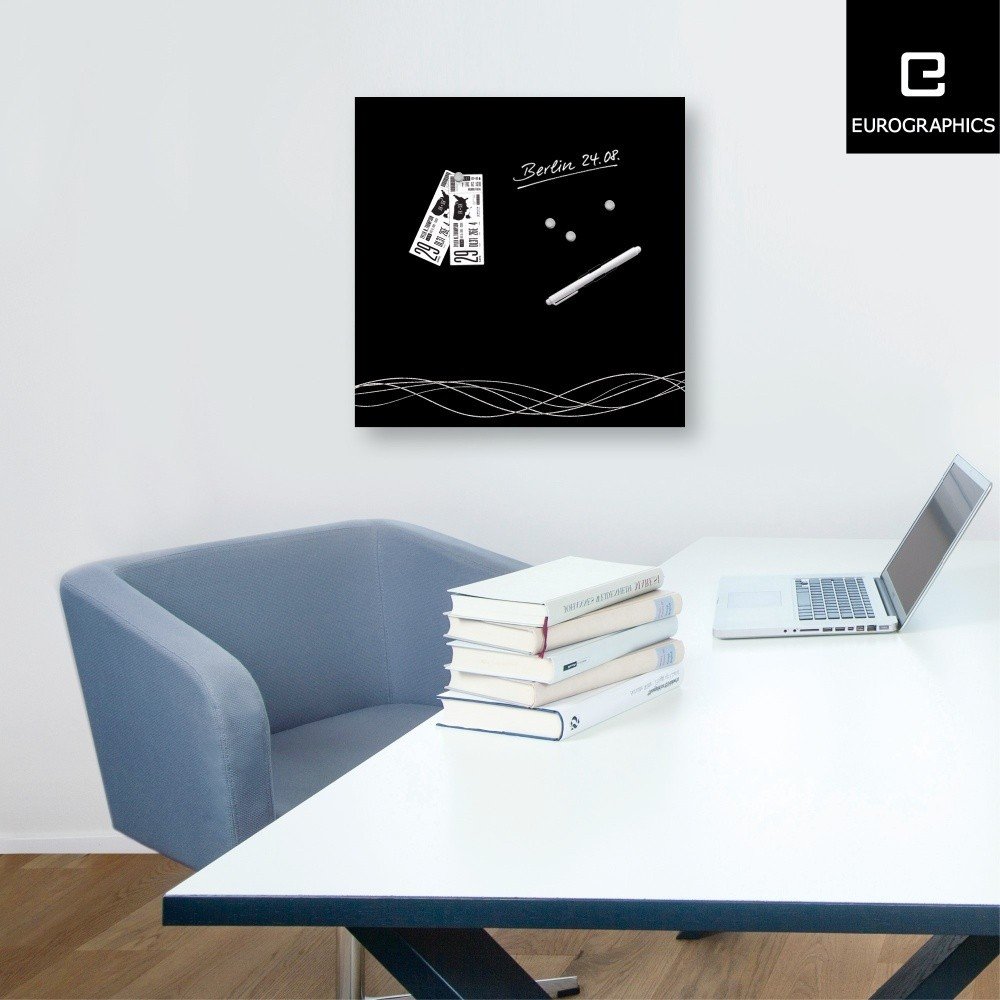 Magnetická tabule Eurographics Swirly Lines Luxury v:917504