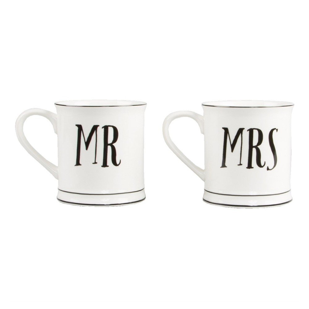 Sada 2 keramických hrnků Sass & Belle Mr & Mrs v:779014