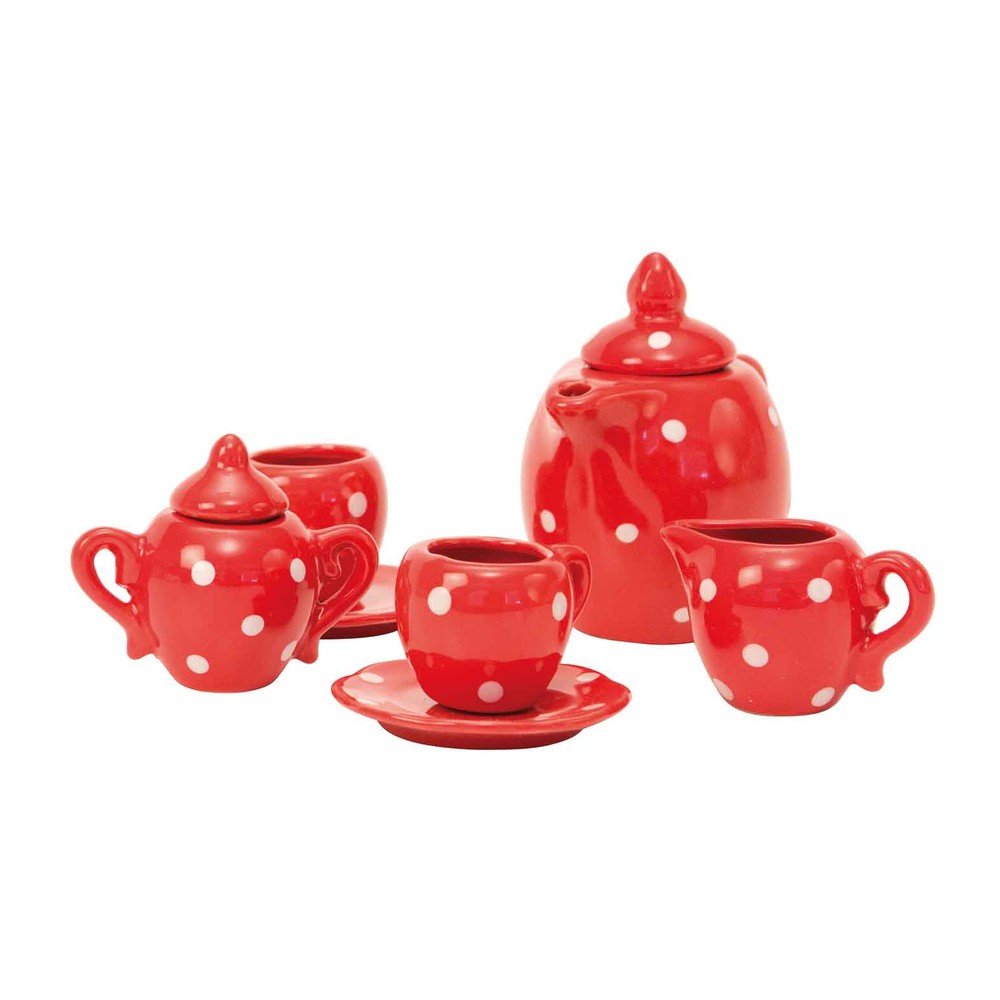 Porcelánová čajová sada do dětské kuchyňky La Grande Famille Tea Set – Moulin Roty v:1578244