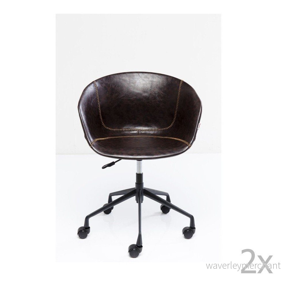 Sada 2 kancelářských židlí Kare Design Lounge v:973590