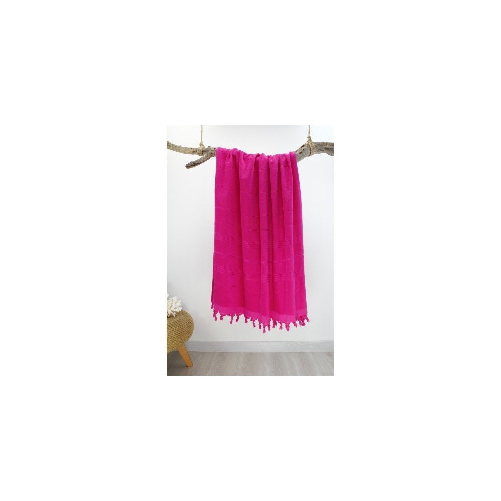 Růžová Hammam osuška Classic Style, 90 x 180 cm v:937726