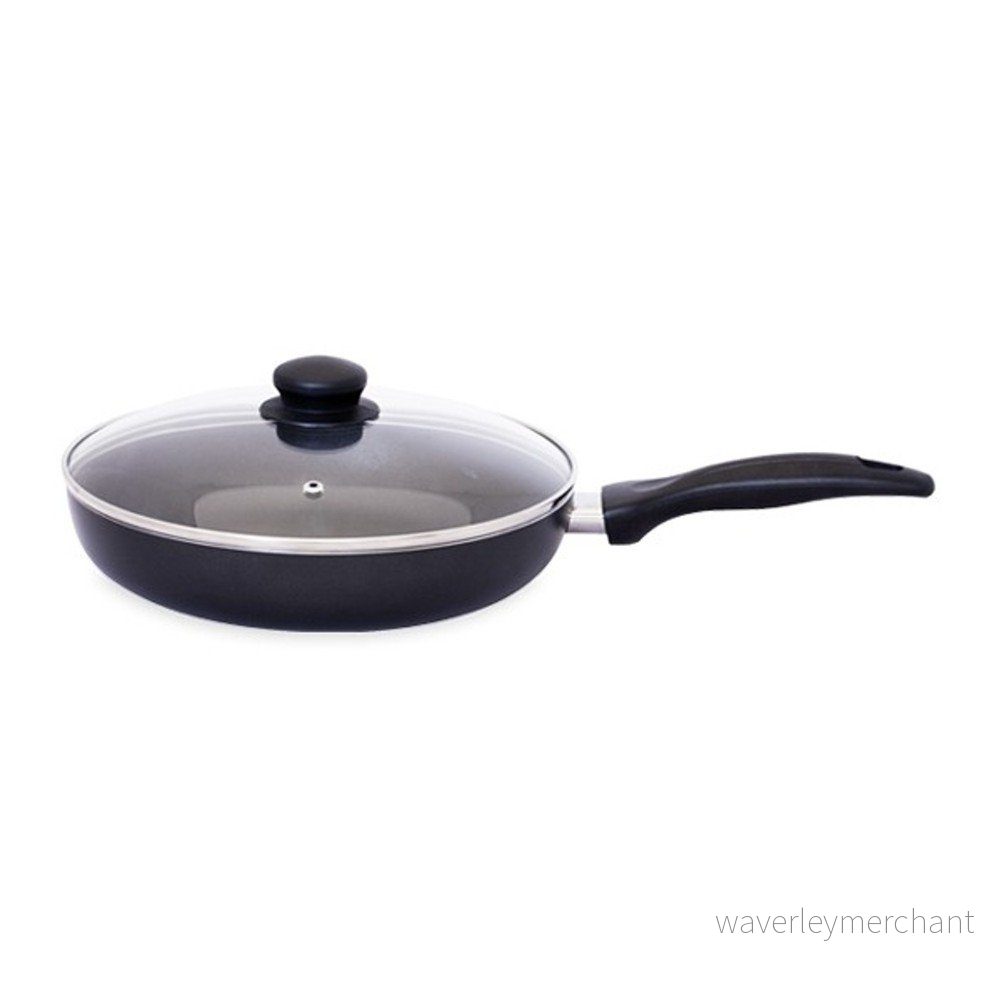 Černá pánev Sabichi Strght Saucepan s pokličkou, 26 cm v:740286 Černá pánev Sabichi Strght Saucepan s pokličkou, 26 cm v:740286