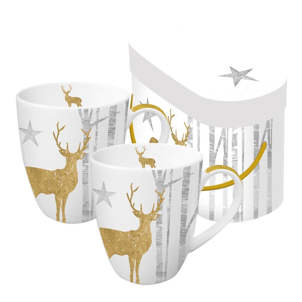 Sada 2 porcelánových hrnků PPD Mystic Deer, 350 ml v:903564
