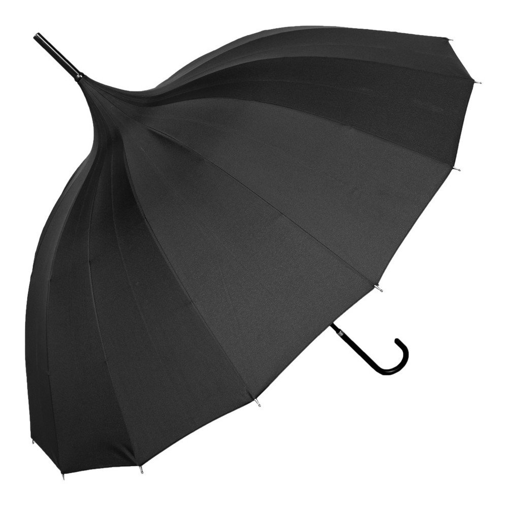 Černý holový deštník Ambiance Bebeig, ⌀ 90 cm v:990472
