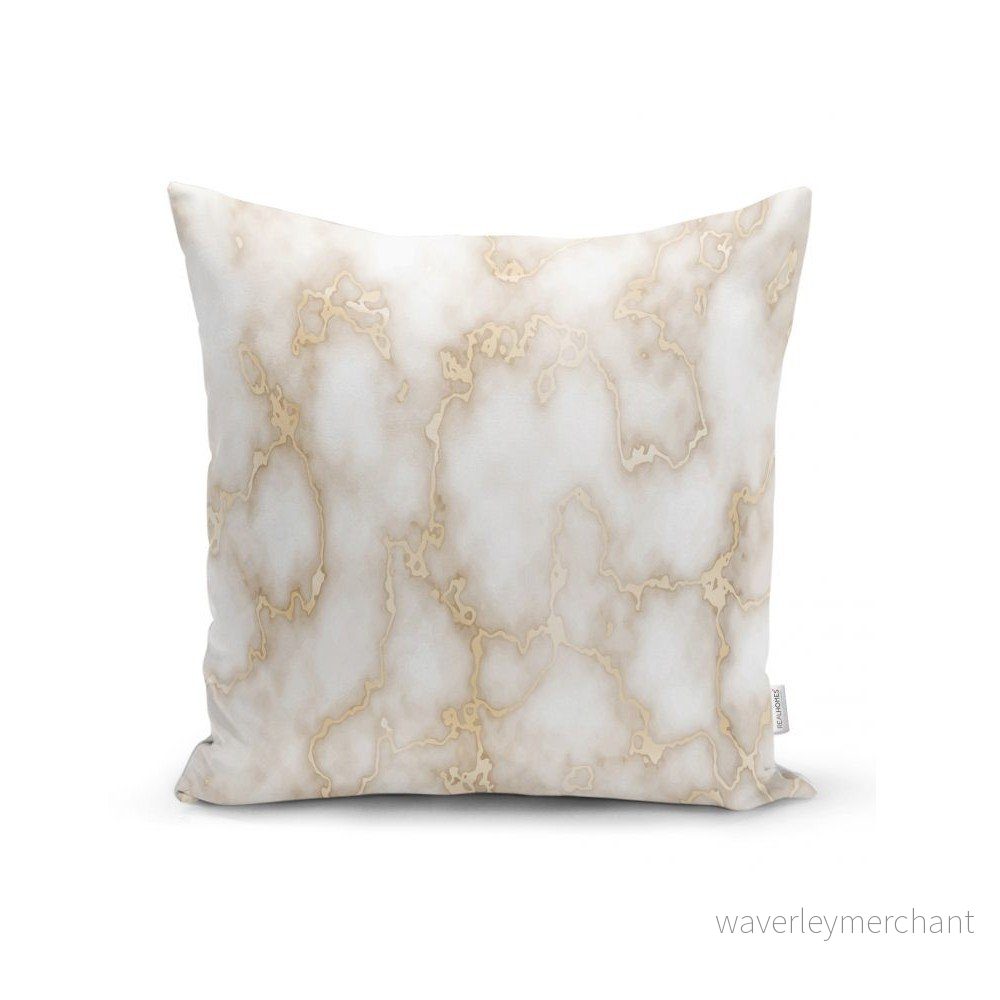 Povlak na polštář Minimalist Cushion Covers Golden Lines Marble, 45 x 45 cm v:1323982