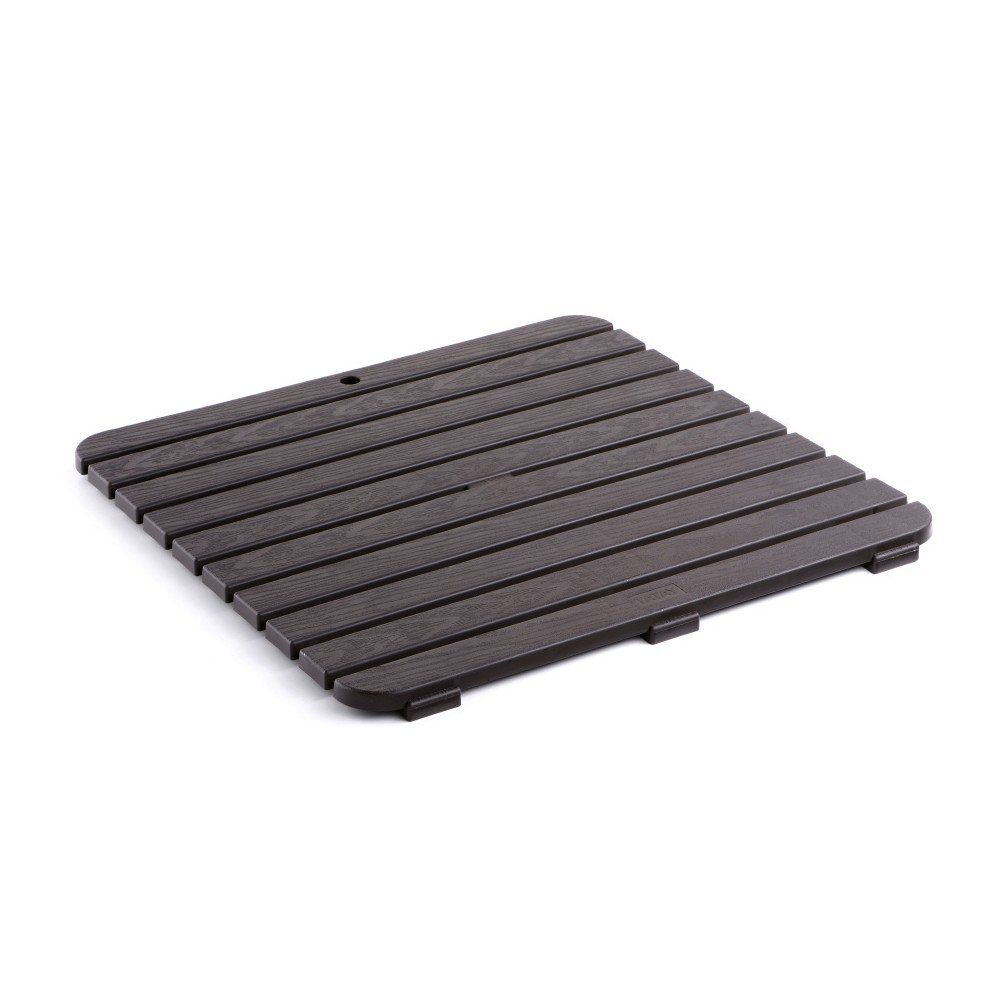 Tmavě hnědá podložka do sprchy Ta-Tay Shower Platform, 55 x 55 cm v:1123348